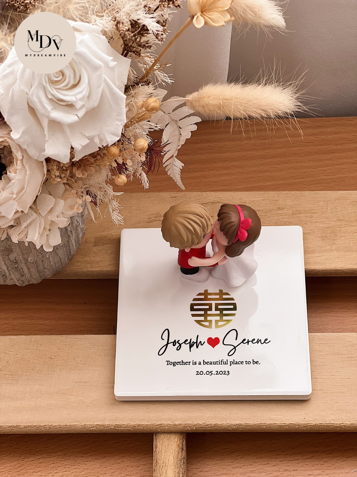 Wedding Gift - Prince & Princess Deco Display