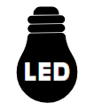 Black Decal - LED Light-MyDreamVibe.Co