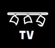 White Decal - Tv Console Tracklight-MyDreamVibe.Co