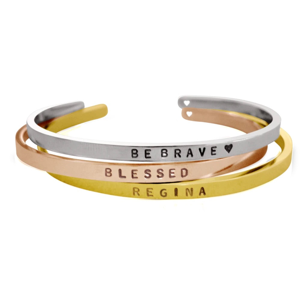 High Polished Stacked Skinny Bangles-MyDreamVibe.Co