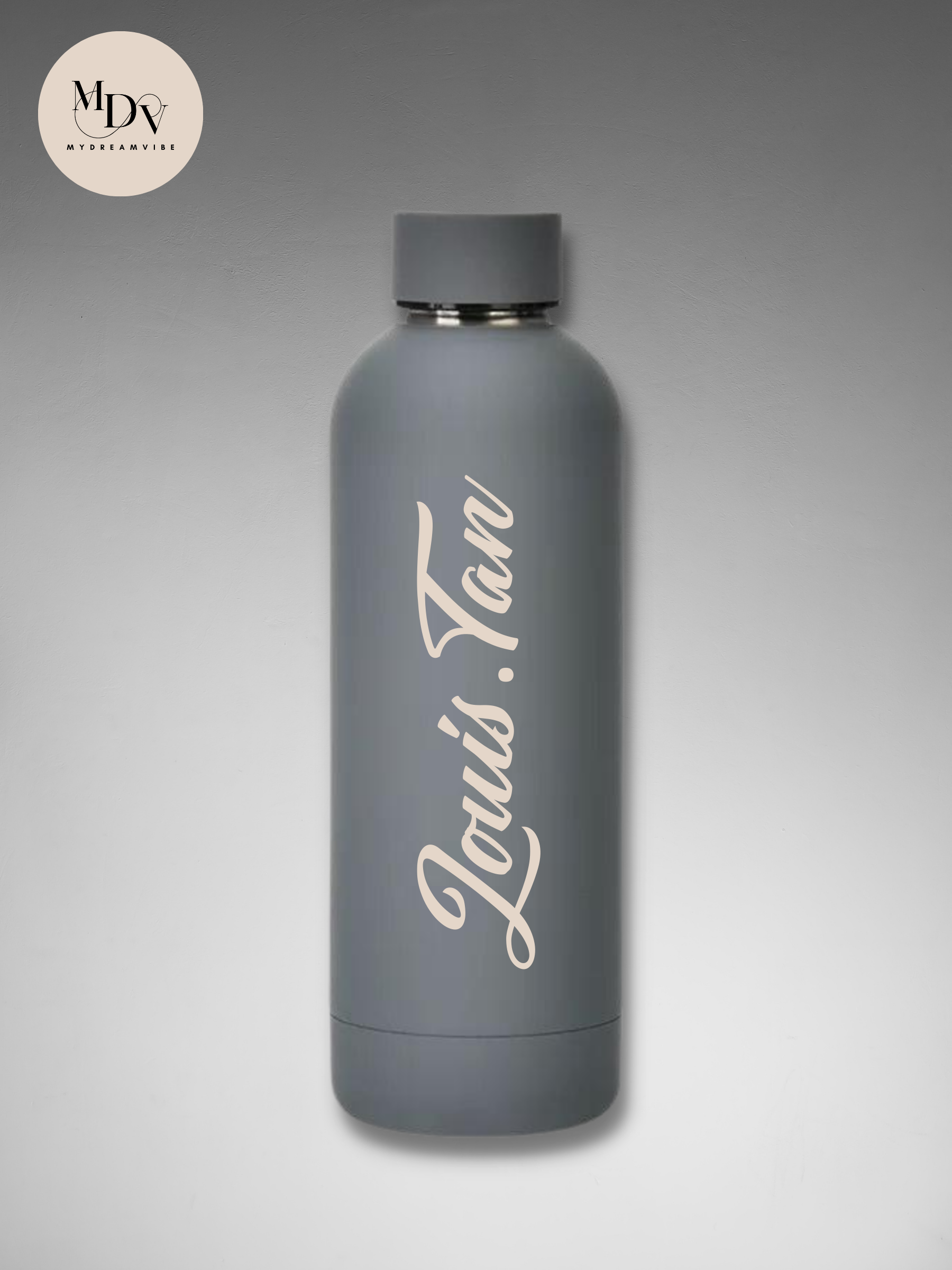 500ml Double Wall Stainless Steel Vacuum Insulated Bottle - GREY-MyDreamVibe.Co