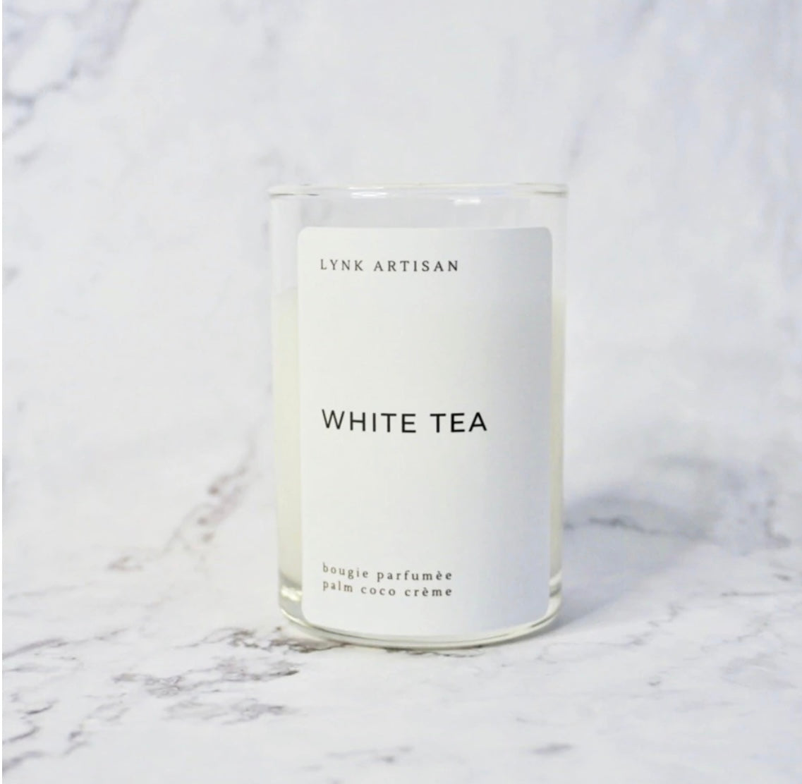 Lynk Artisan Candle - White Tea - 100G (Cotton Wick, No Lid)-MyDreamVibe.Co