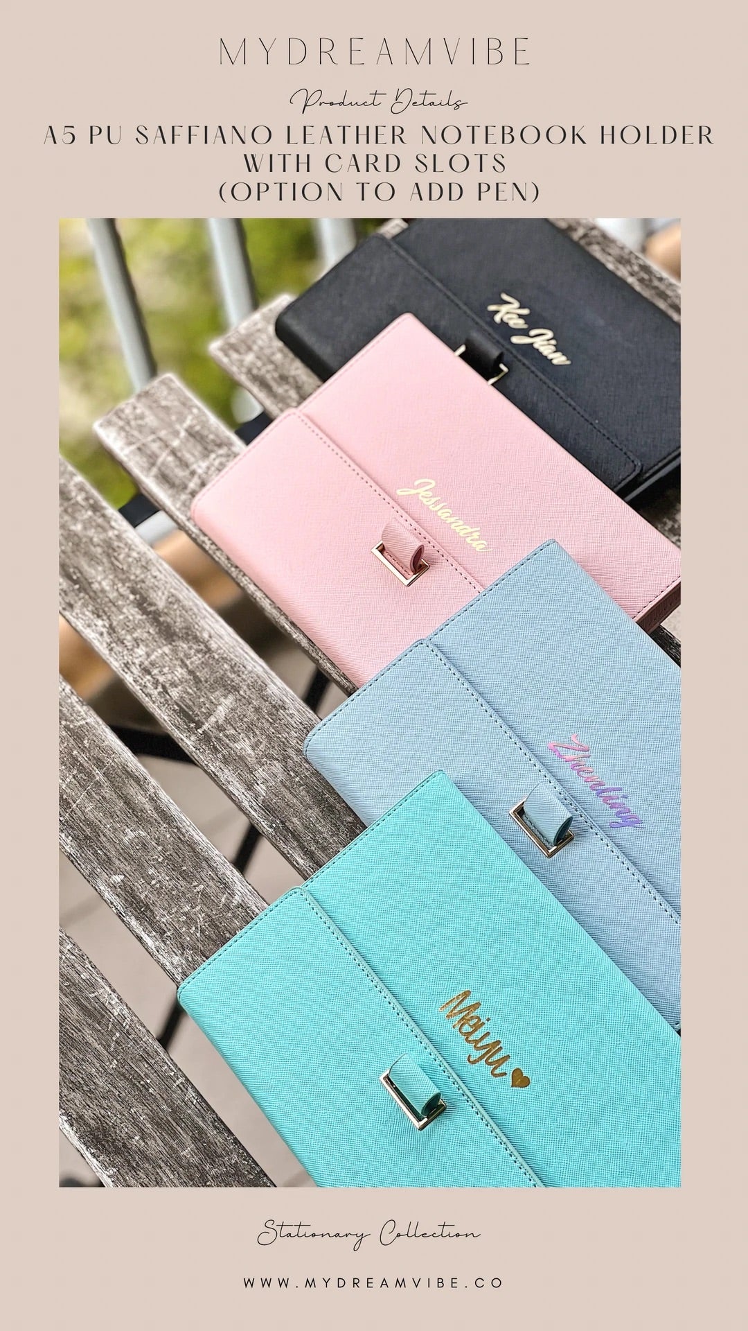 450ml Nordic Marble Mug with A5 Leather Notebook Holder & Pen (FREE Tea/Coffee LIMITED TIME!) * More Colours-MyDreamVibe.Co