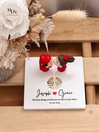 Wedding Gift - Double Happiness Deco Display - PRINTED