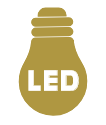 Gold Decal - LED Light-MyDreamVibe.Co