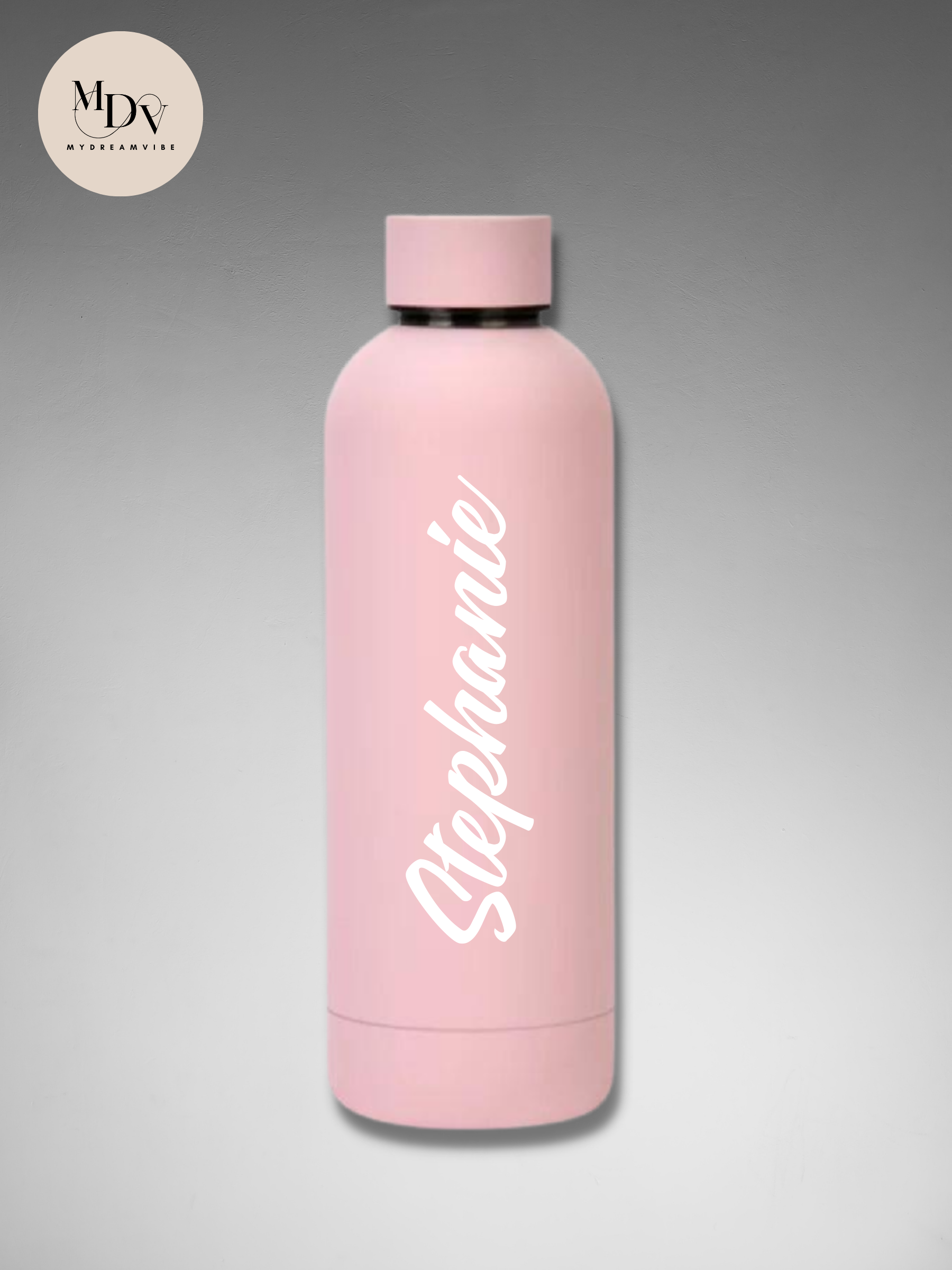 500ml Double Wall Stainless Steel Vacuum Insulated Bottle - BLUSH PINK-MyDreamVibe.Co