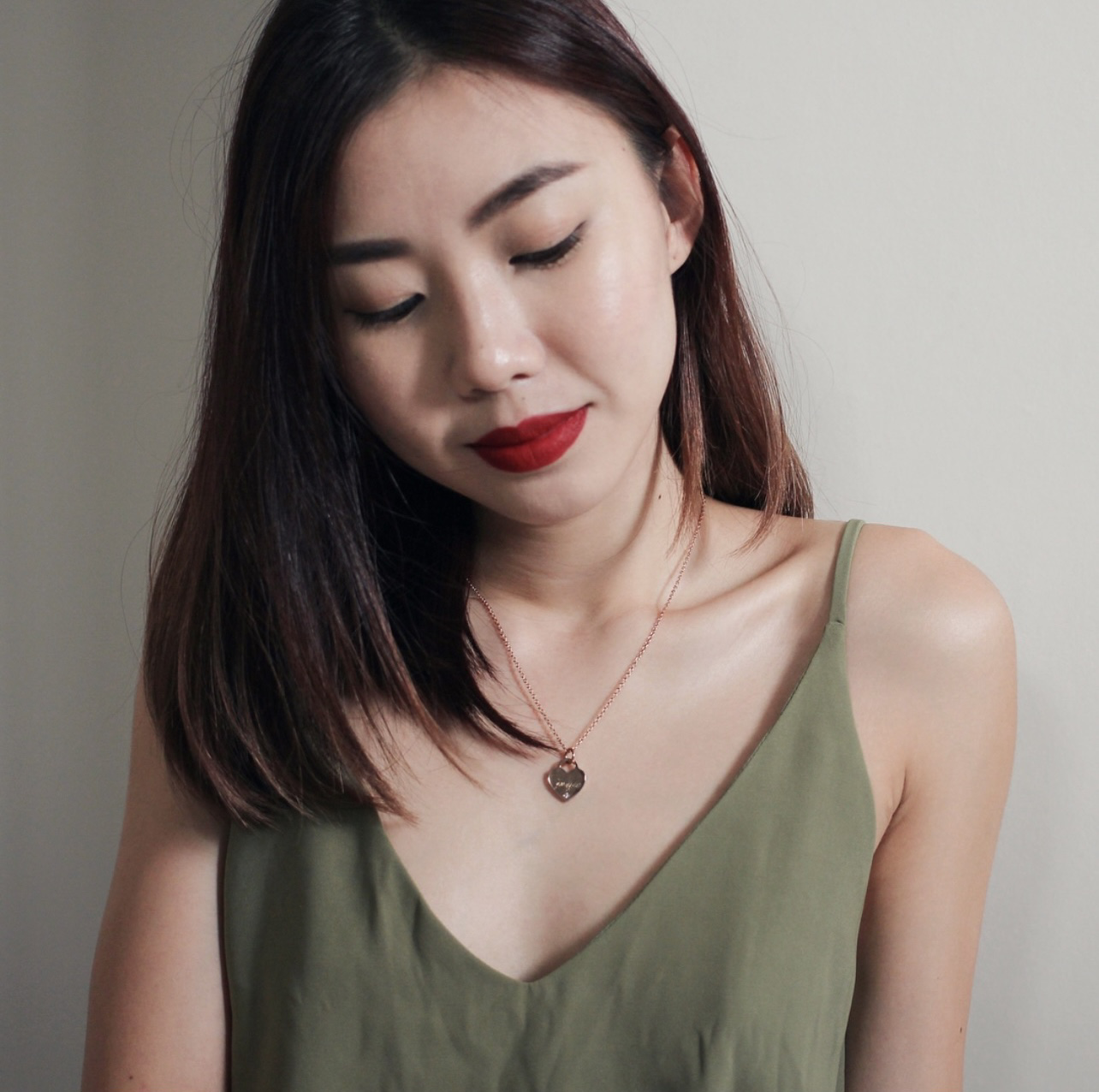 Classic Heart Pendant Necklace / Bracelet - Silver