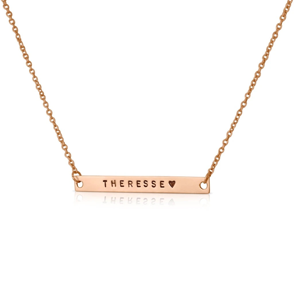 Horizontal Name Necklace / Bracelet-MyDreamVibe.Co