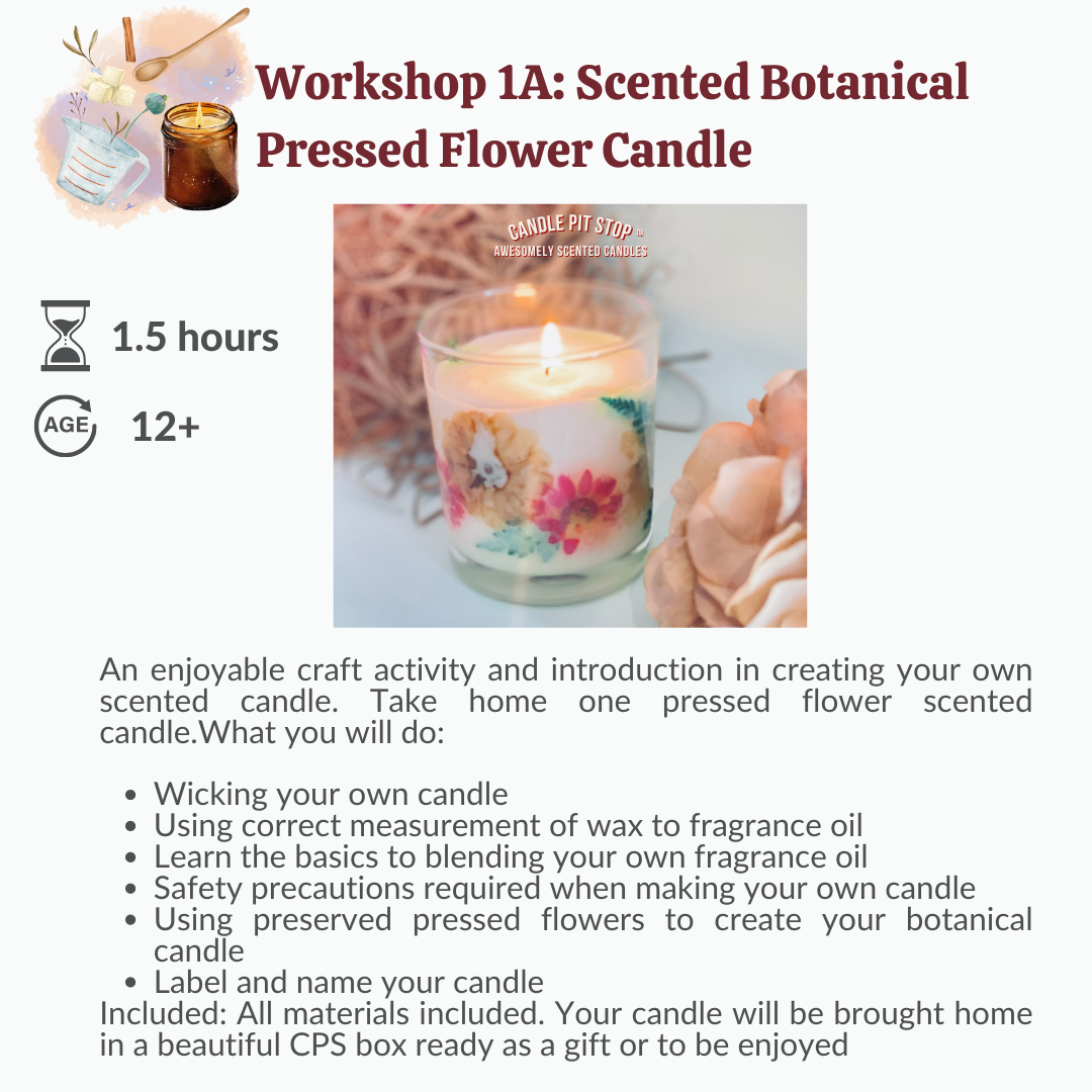 Fun Candle Making Workshop with Candle Pit Stop
