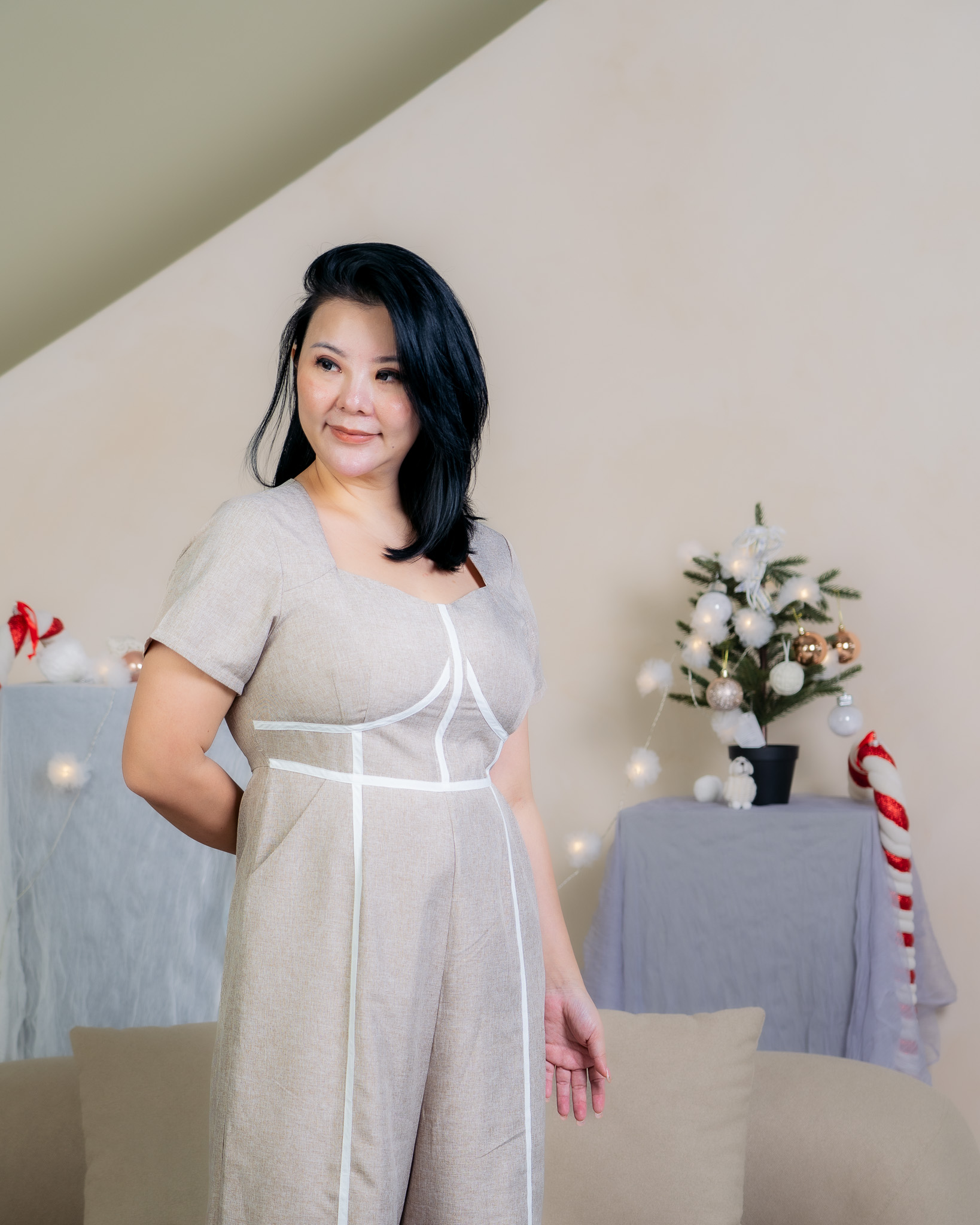 ALVERINE STRIPE JUMPSUIT