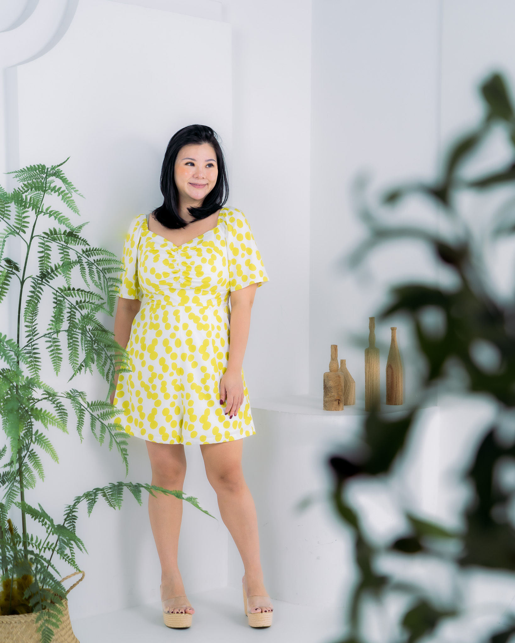 JARIUS DOTTED ROMPER