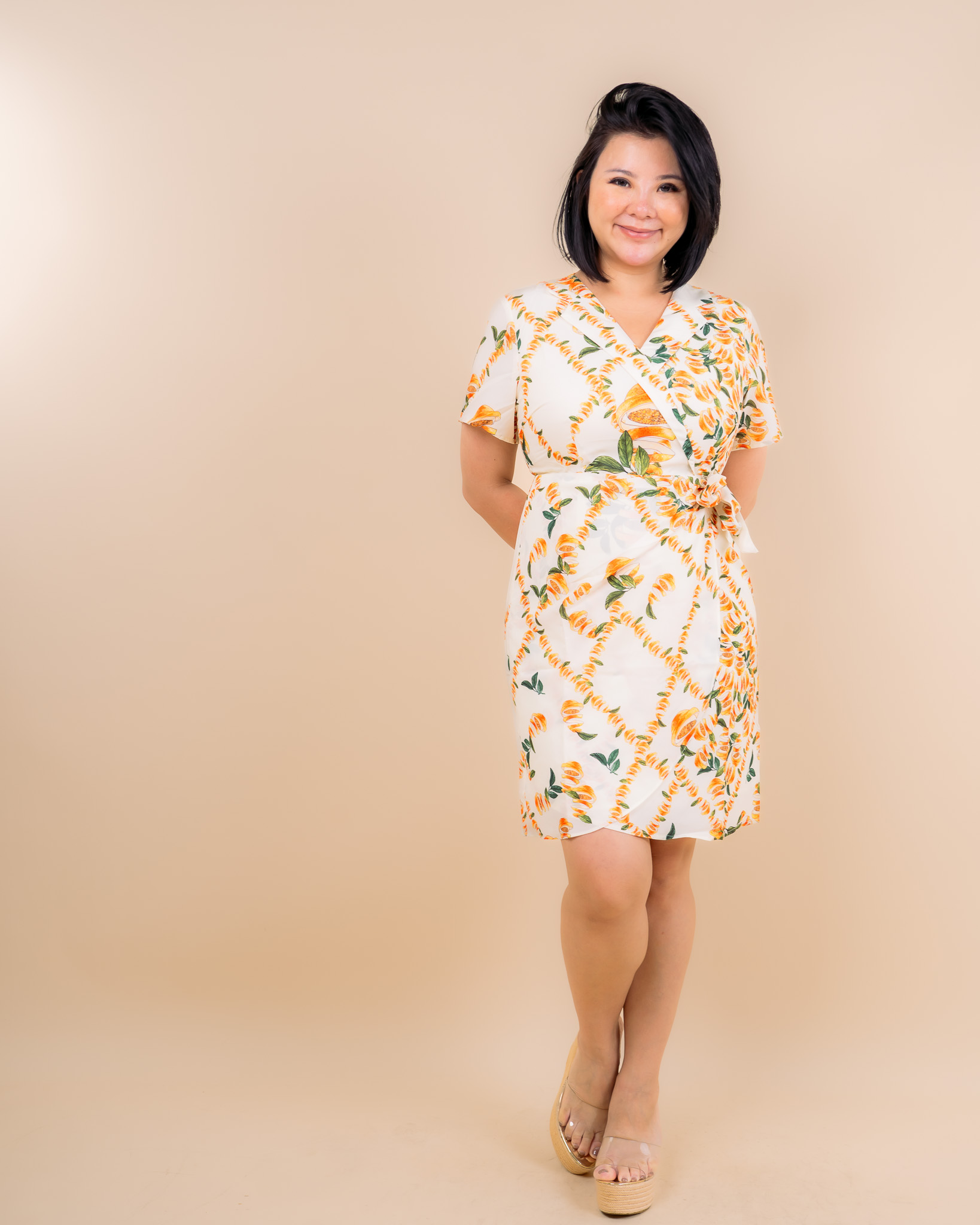 LILIS WRAP DRESS