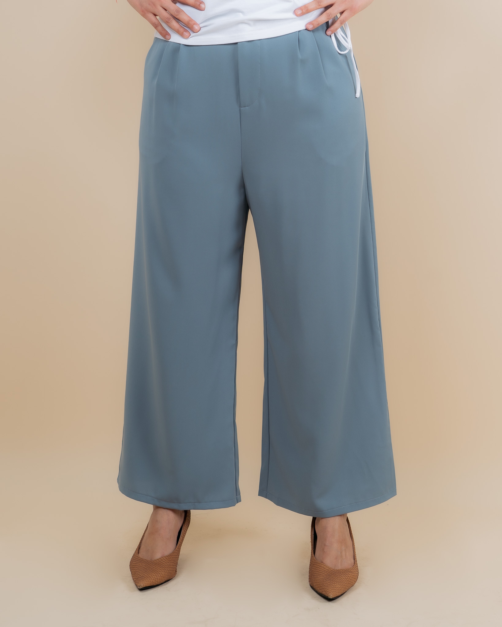 GABBY DOUBLE PANTS (BLUE)