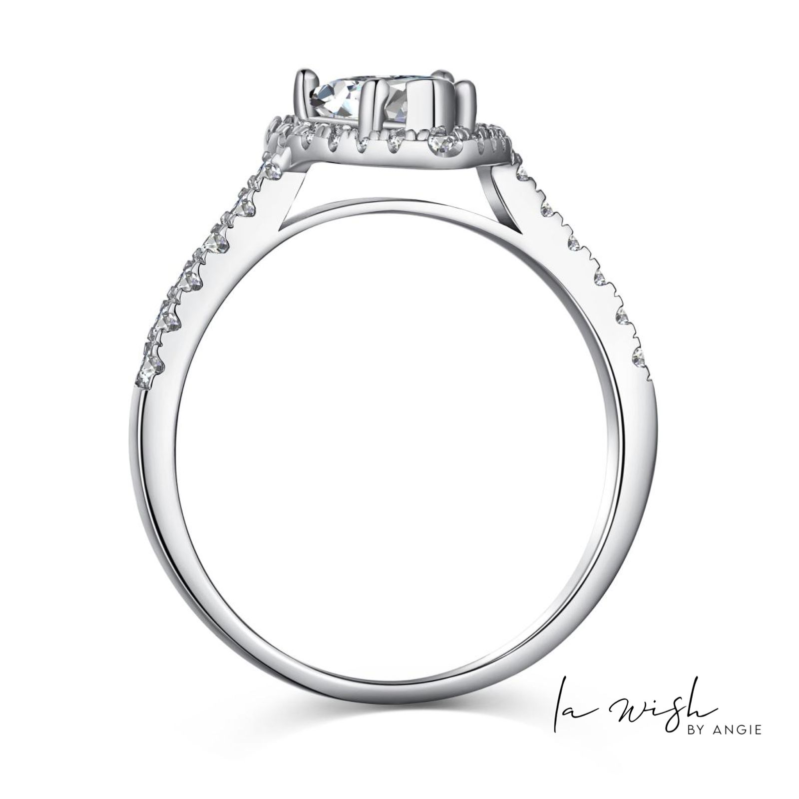 La Wish By Angie Teardrop Elegance Ring