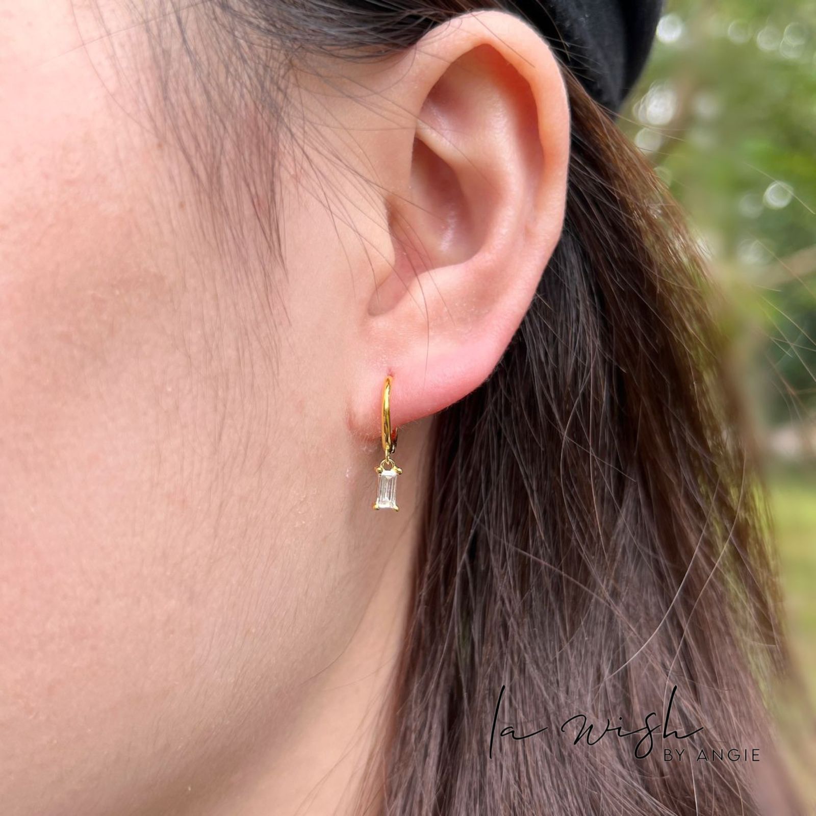 La Wish By Angie Delicate Drops Earrings