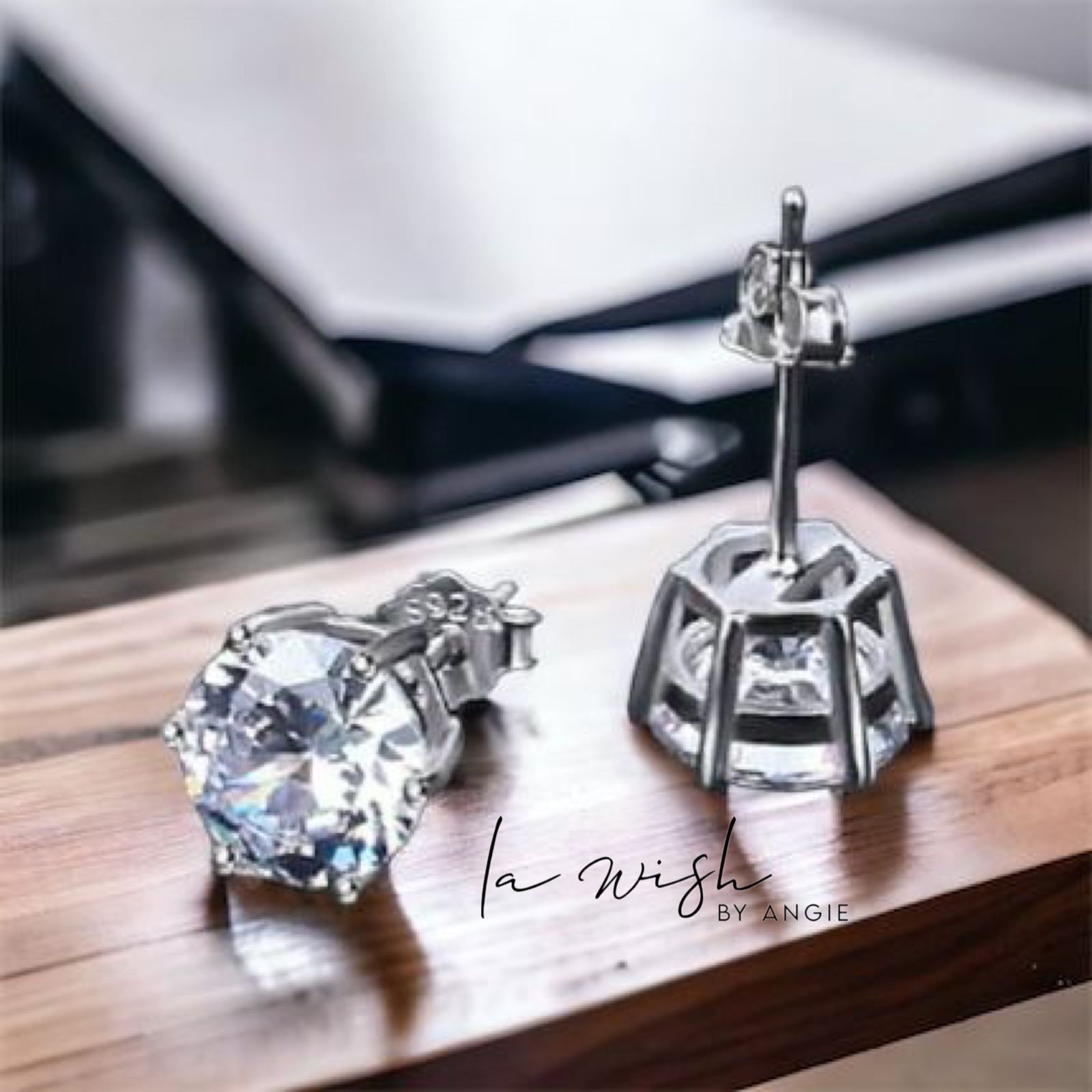 La Wish By Angie Timeless Elegance Studs