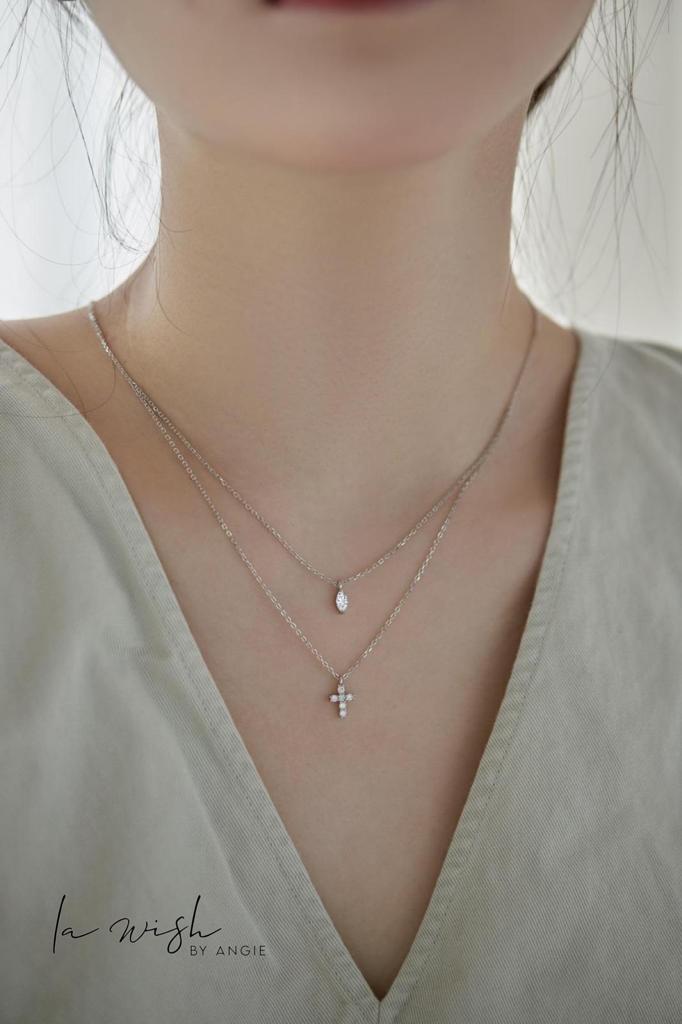 La Wish By Angie Divine Reflection Layered Necklace