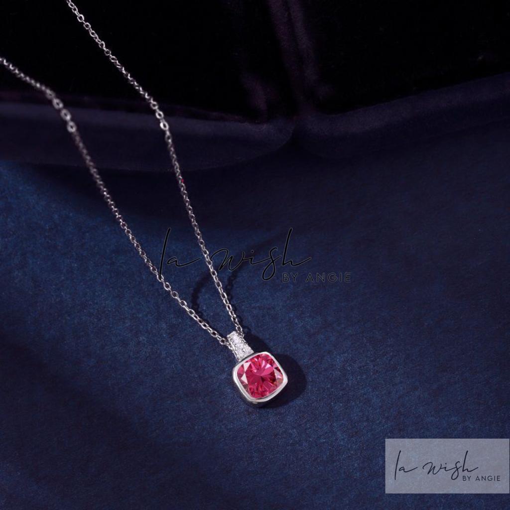 La Wish By Angie Blue Sparkle Necklace