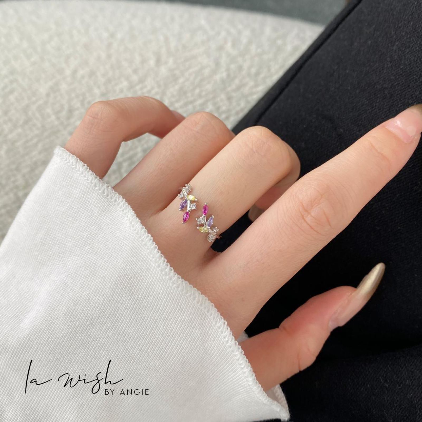 La Wish By Angie Enchanted Petals Ring
