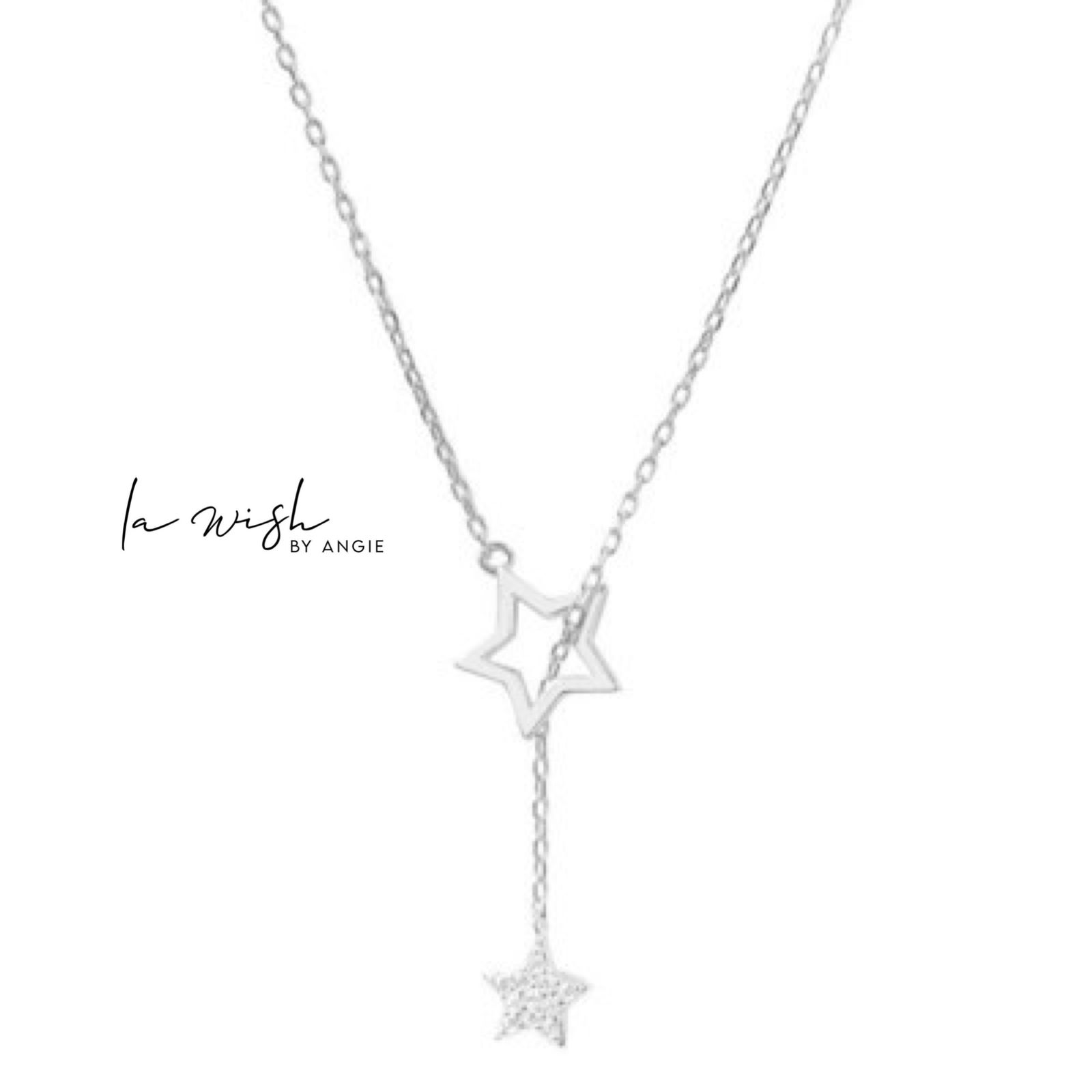 La Wish By Angie Modern Star Necklace