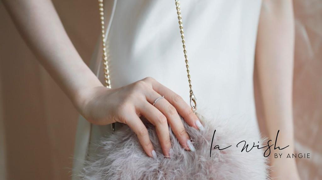 La Wish By Angie Stackable Curved Promise Ring