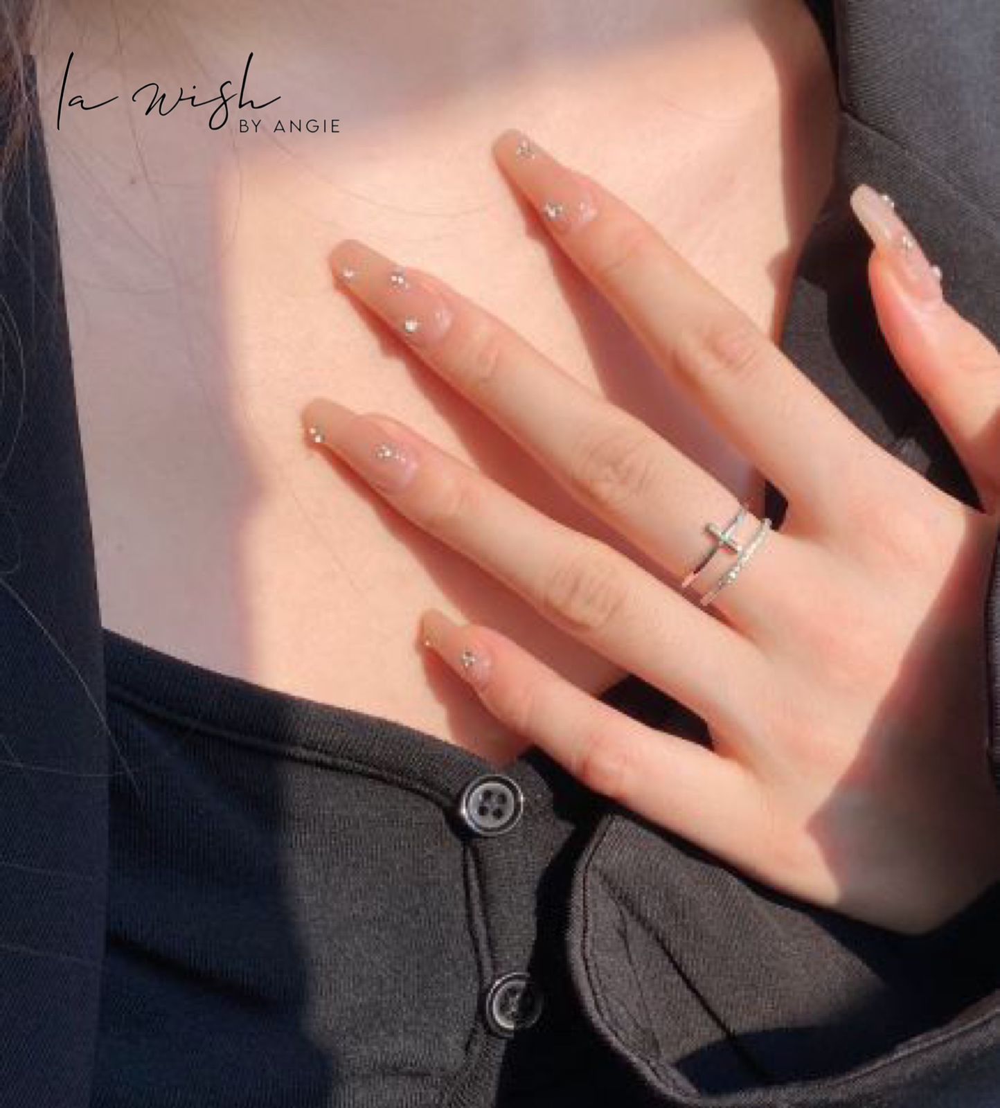 La Wish By Angie Cross My Heart Eternity Ring