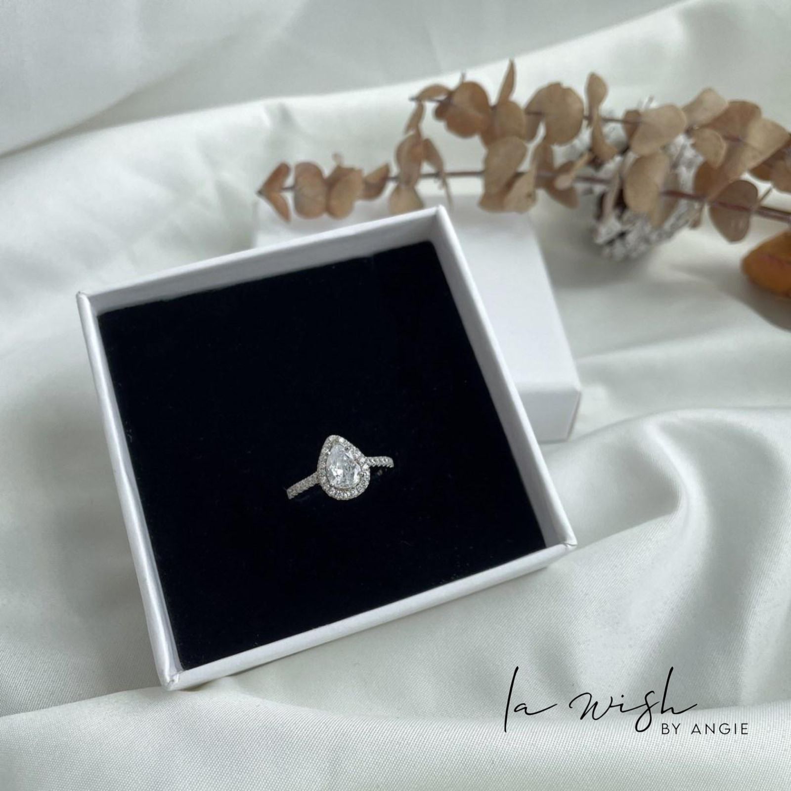 La Wish By Angie Teardrop Elegance Ring