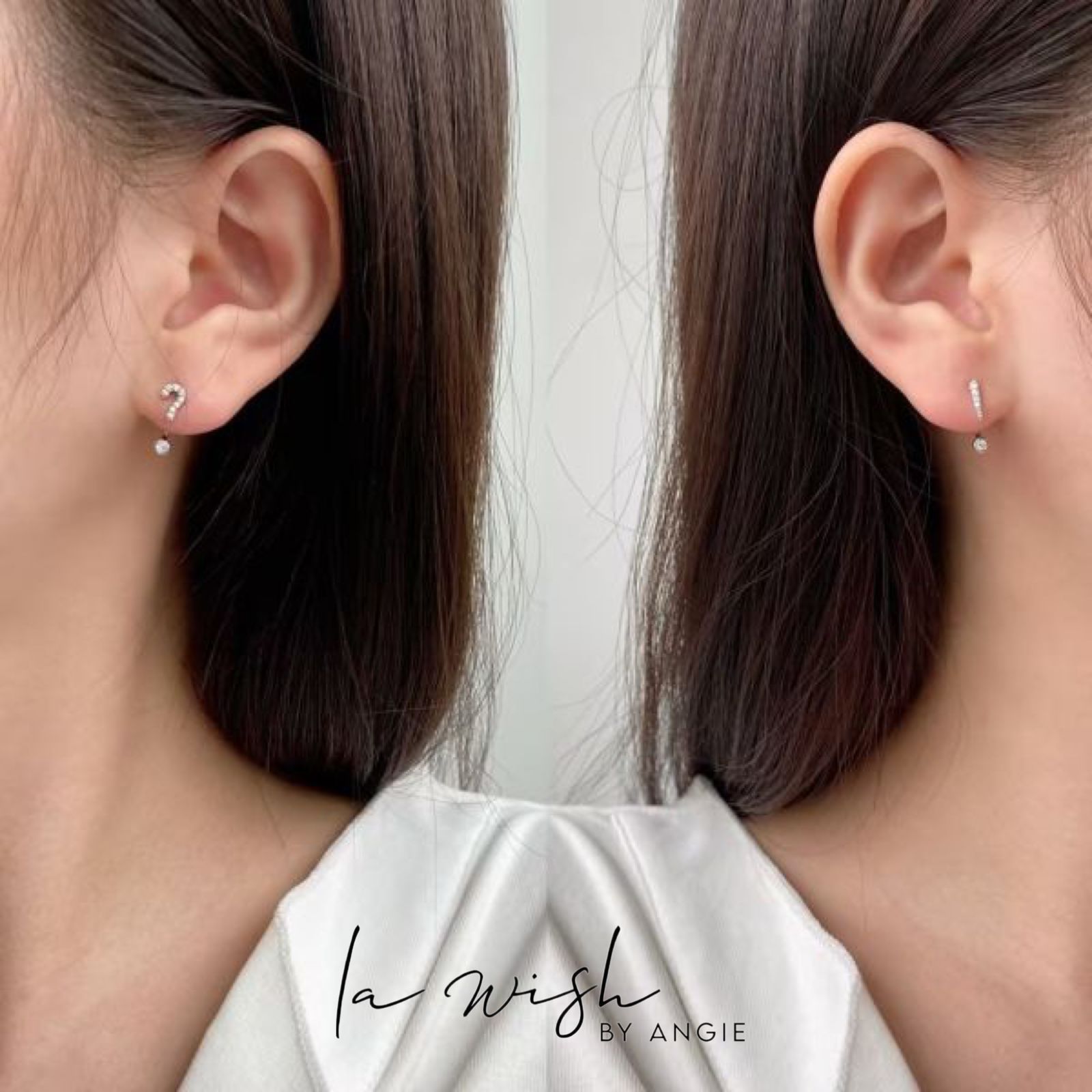 La Wish By Angie Wonderment Duo Stud Earrings