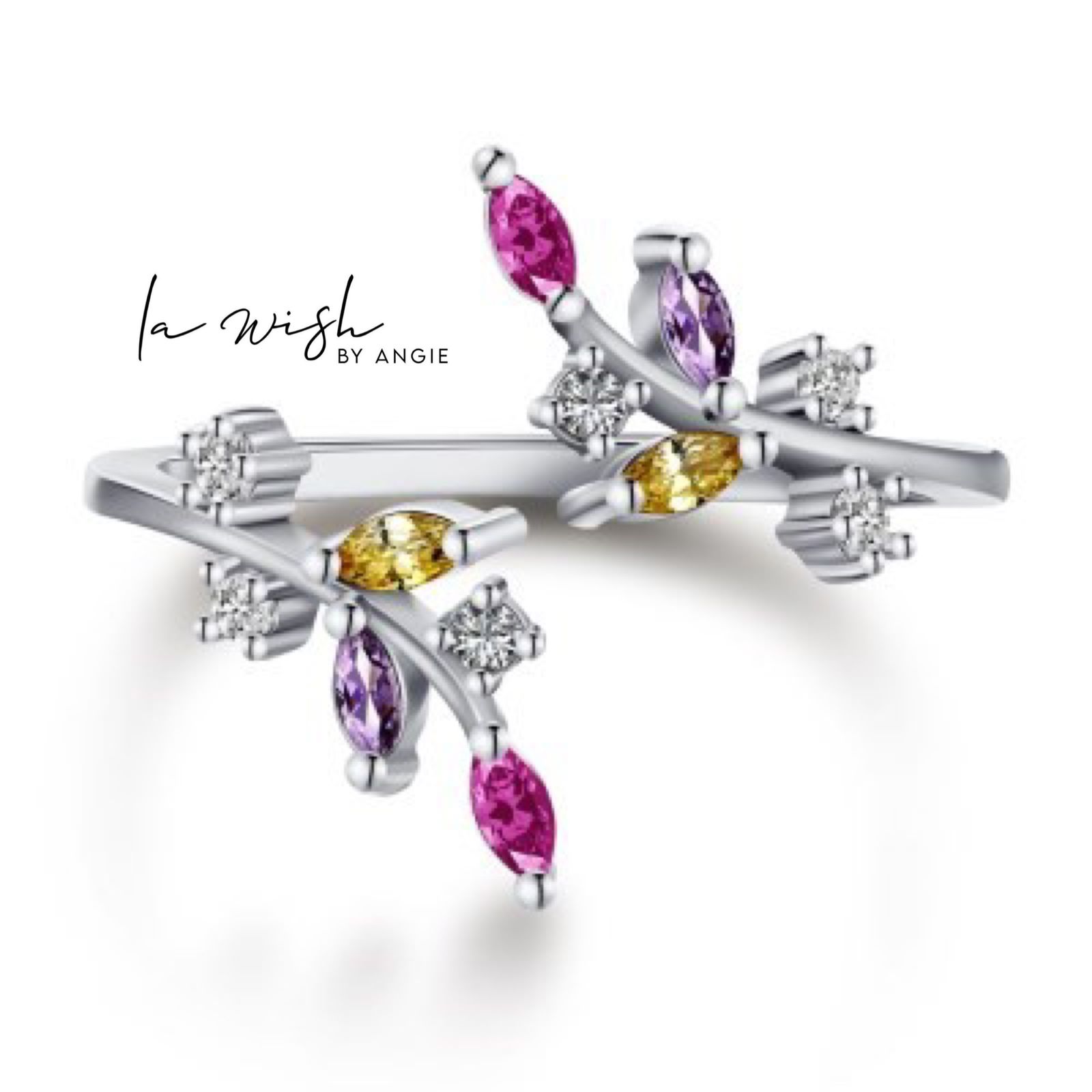 La Wish By Angie Enchanted Petals Ring