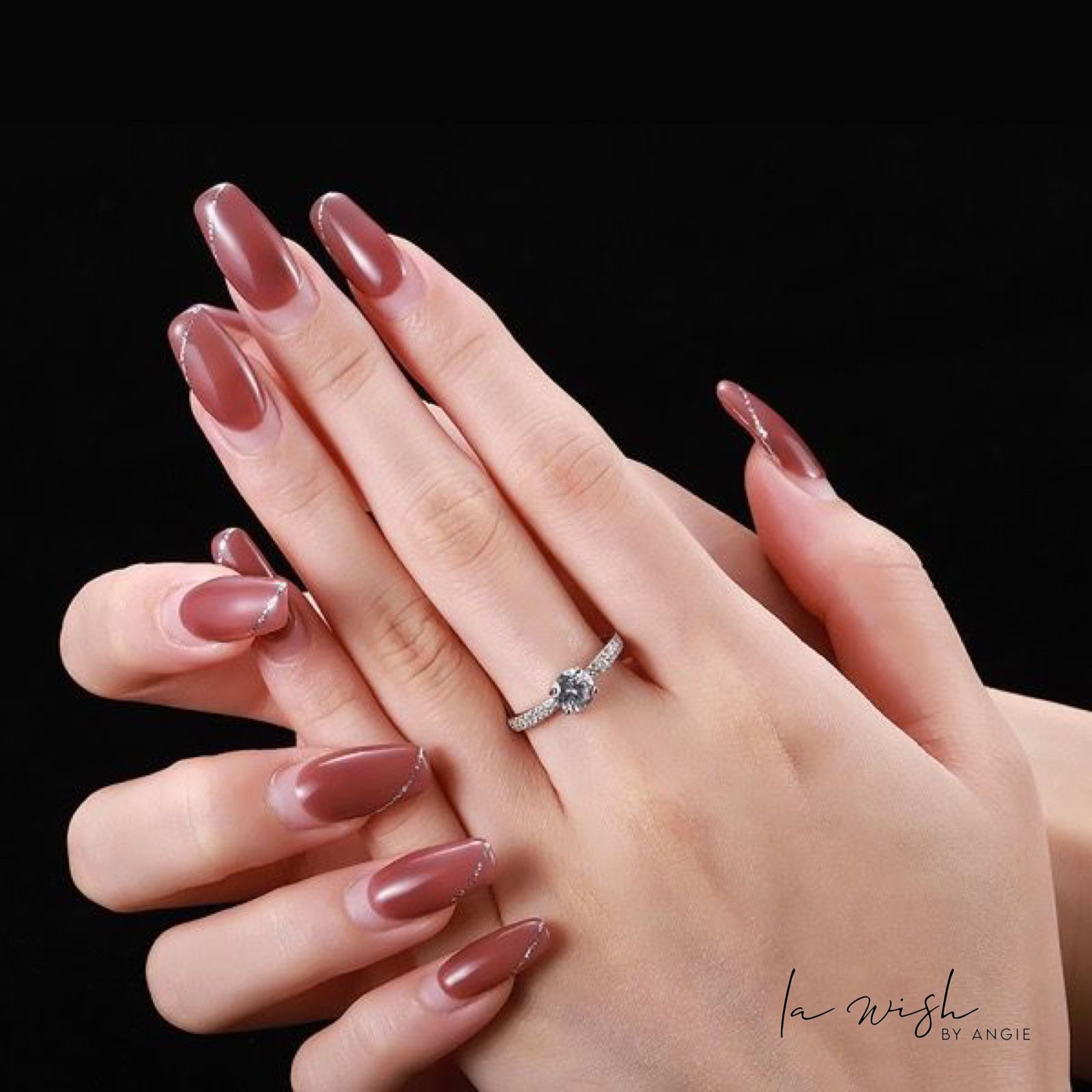 La Wish By Angie Dainty Engagement Ring