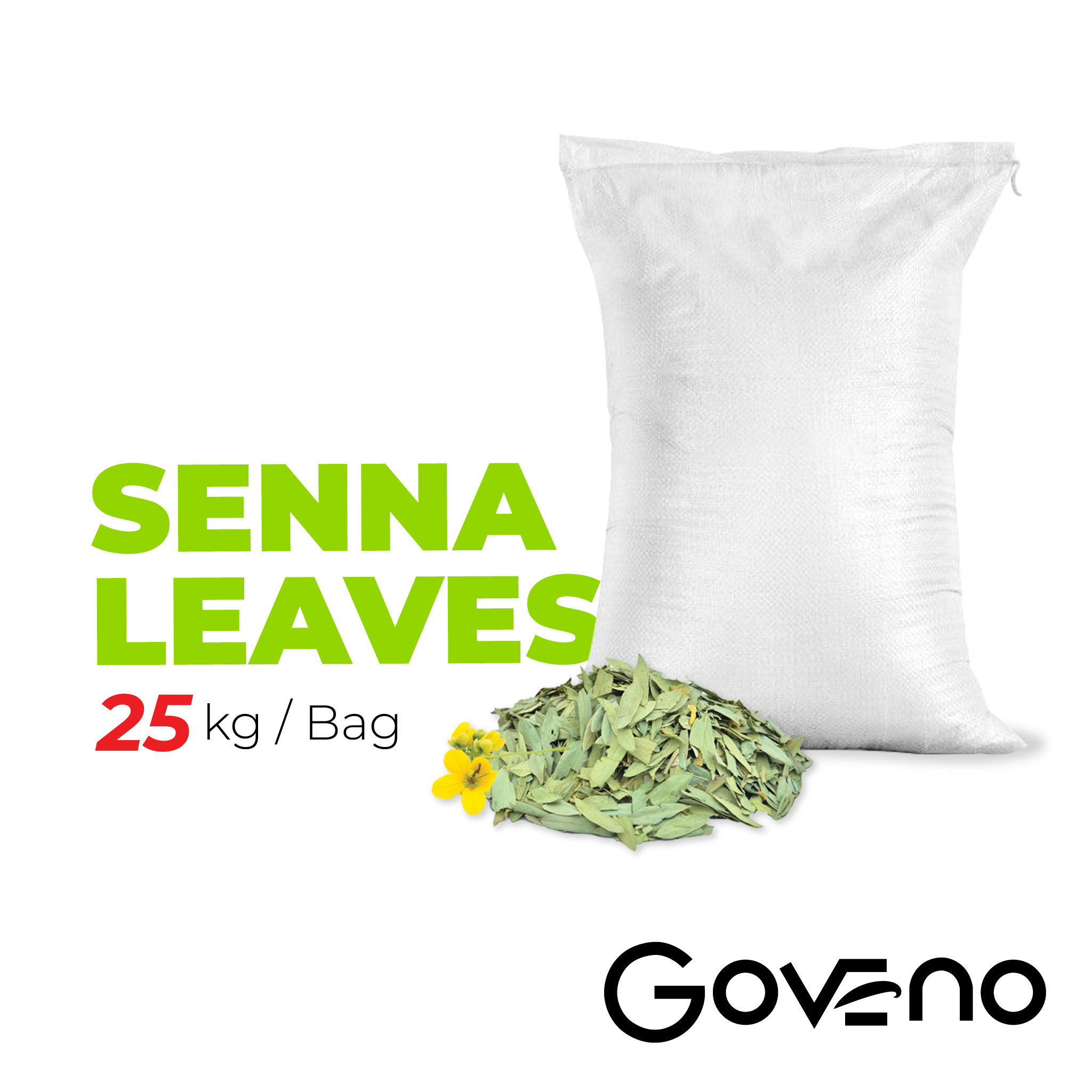 Daun Senna RM7/kg 25kg (25kg x 1 bag)