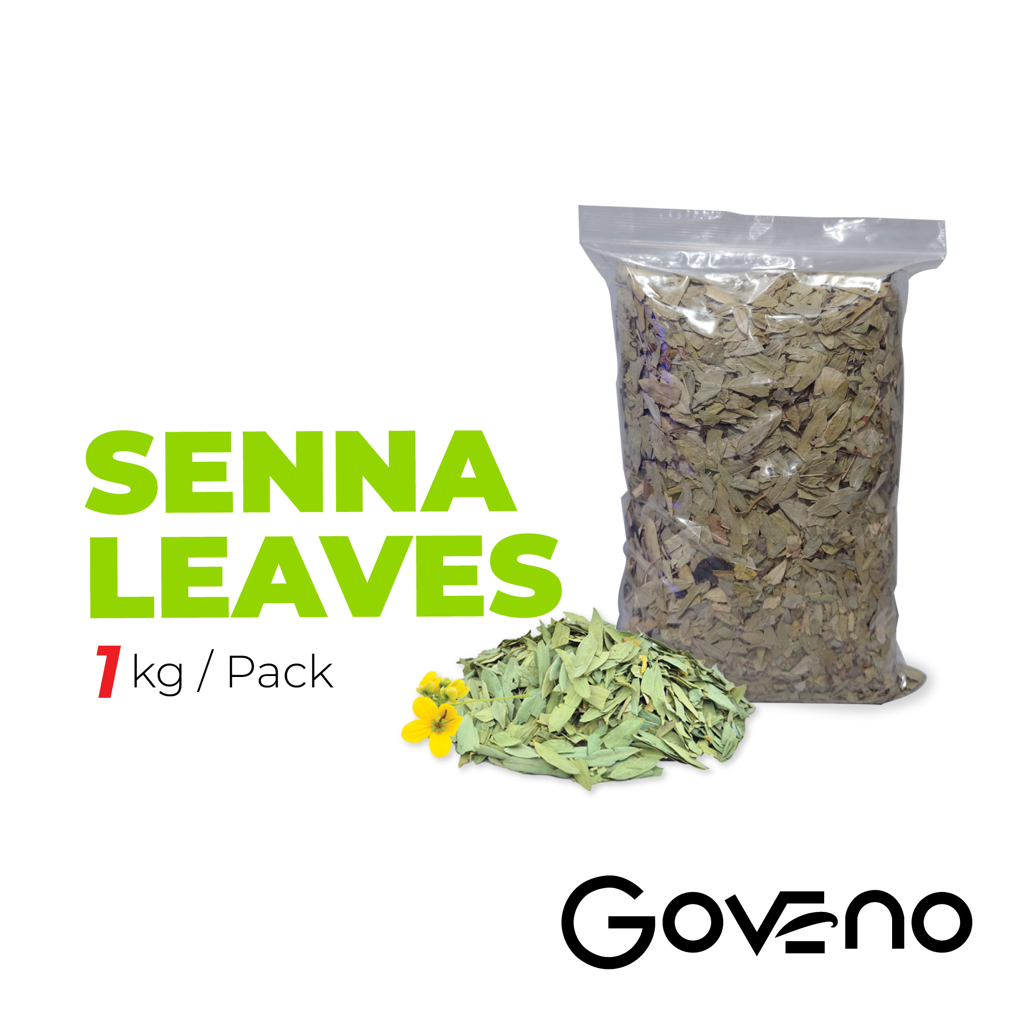 Daun Senna 1kg (1kg x 1 pack)