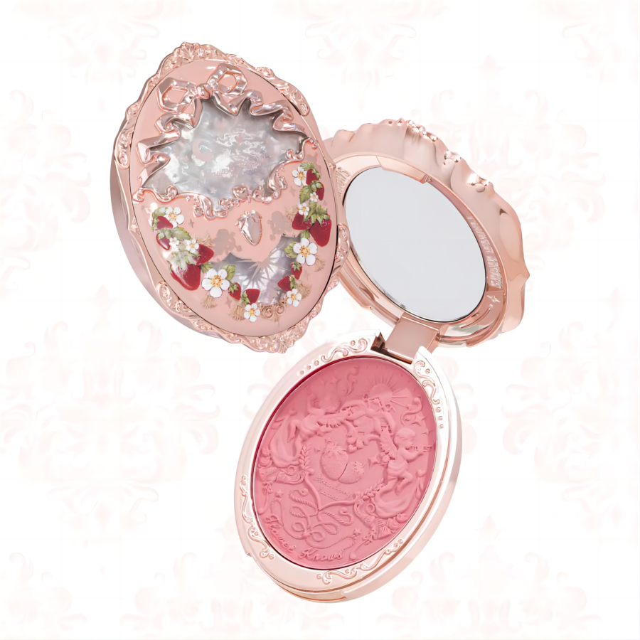 Flower Knows Strawberry Rococo Embossed Blush