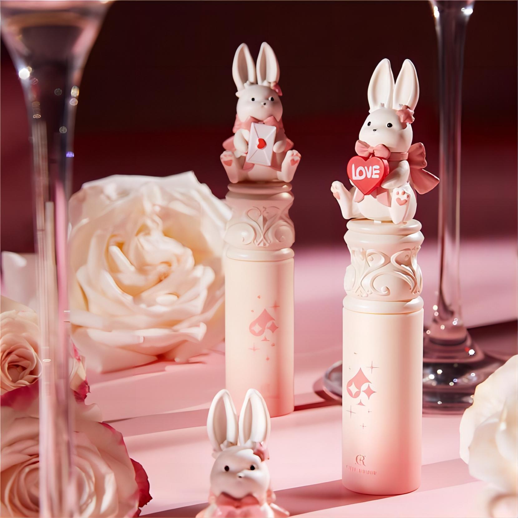 Cute Rumor-Wonderland Tea Party Series White Rabbit Velvet Finish Liquid Lipstick