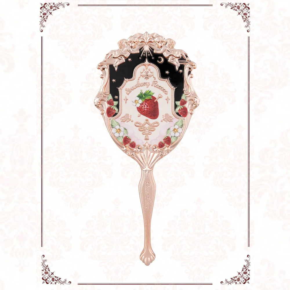 Strawberry Rococo Hand Mirror – Flower Knows