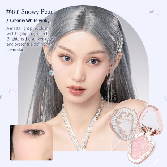 Flower KnowsUnicorn Series Embossed Blush