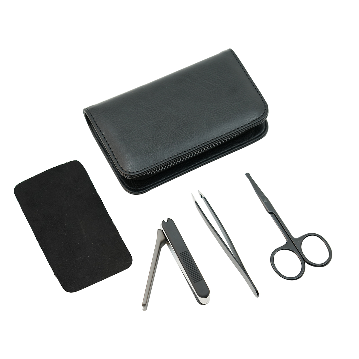 Personal Nail Care Set with Luxurious Travel Case for Men