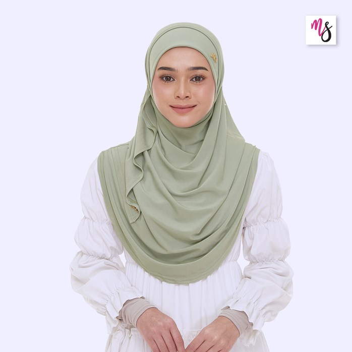 STELLA PLAIN IN GREEN TEA