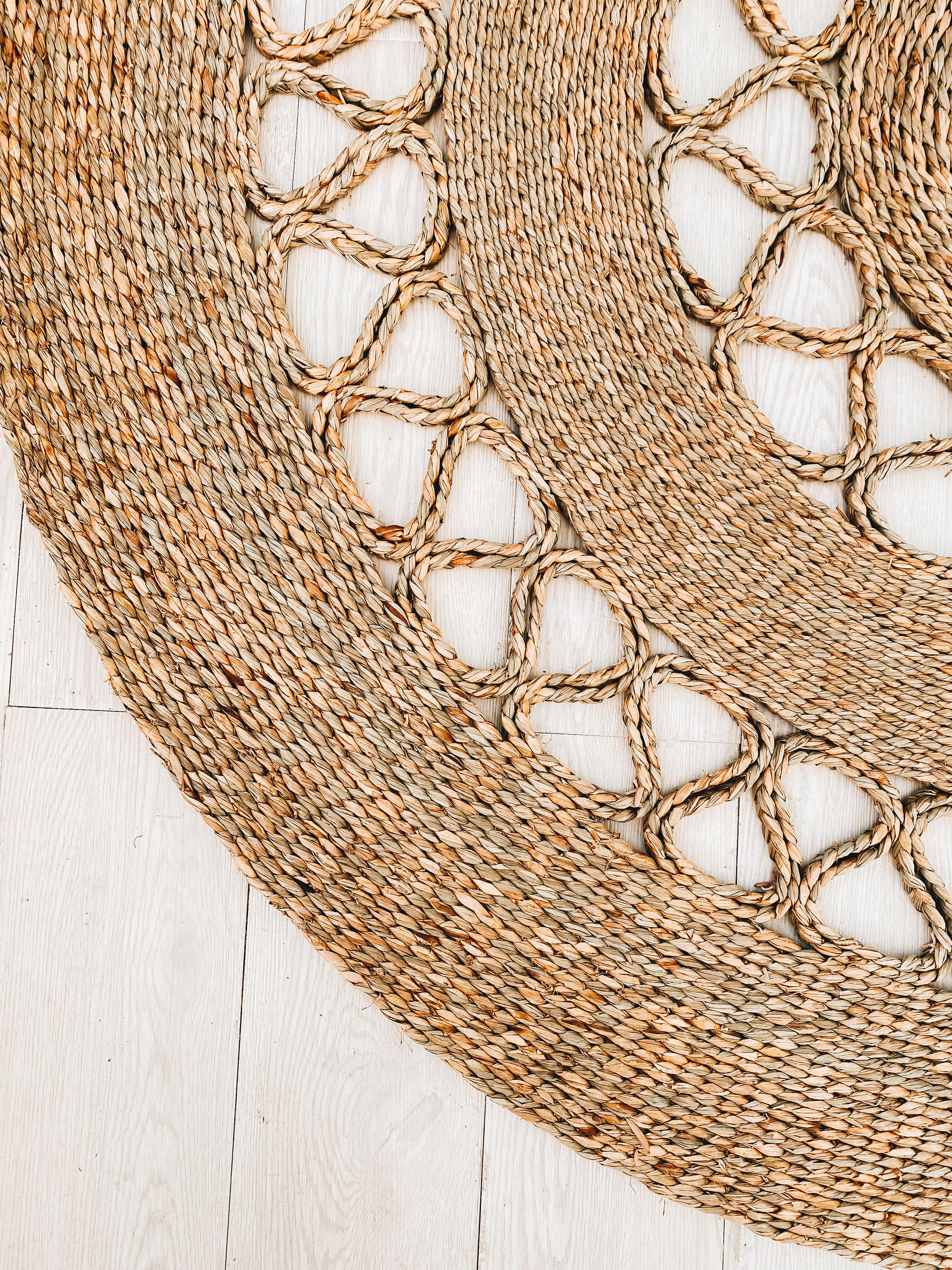 Round Classic Jute Rug