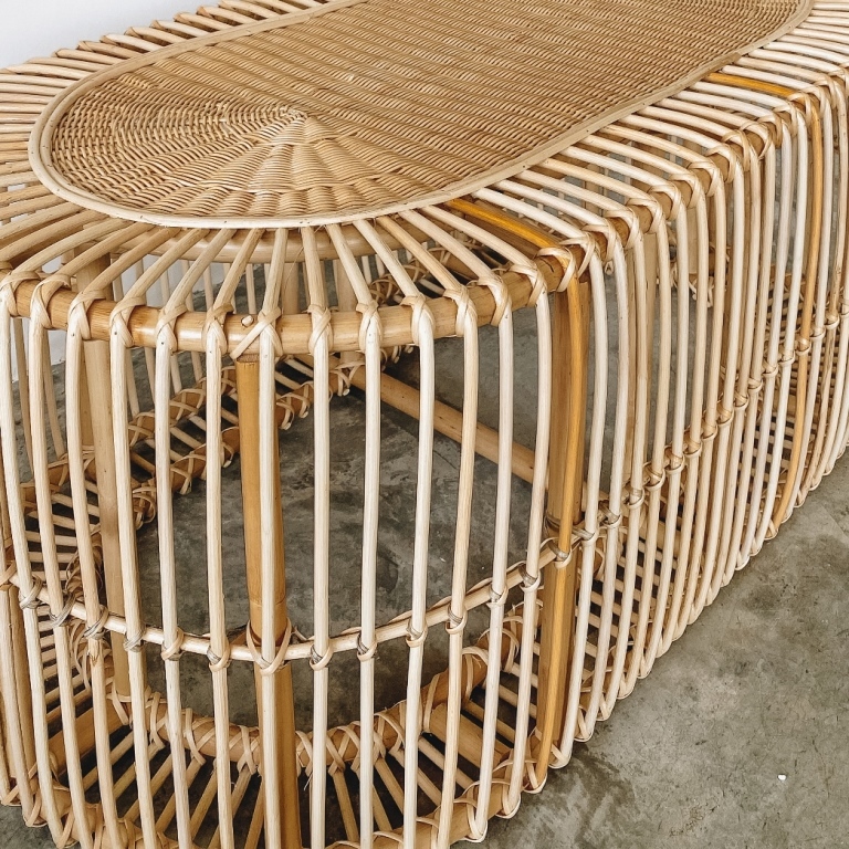 Rawnie Rattan Coffee Table