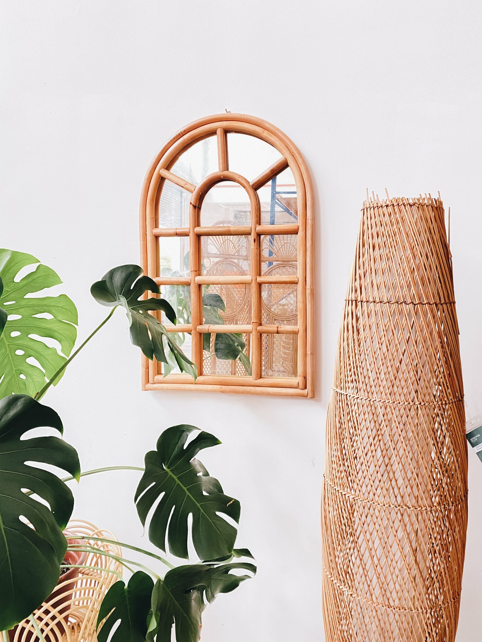 Rome Rattan Mirror (small)Booming Plus