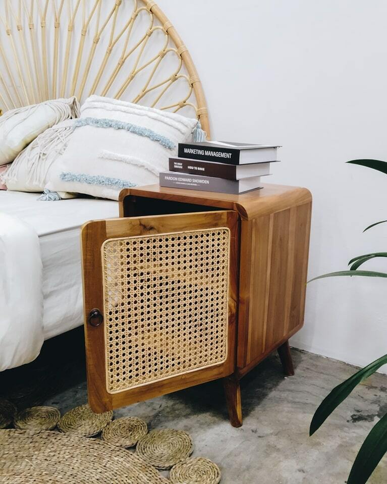 Dhamar Teak Side Table