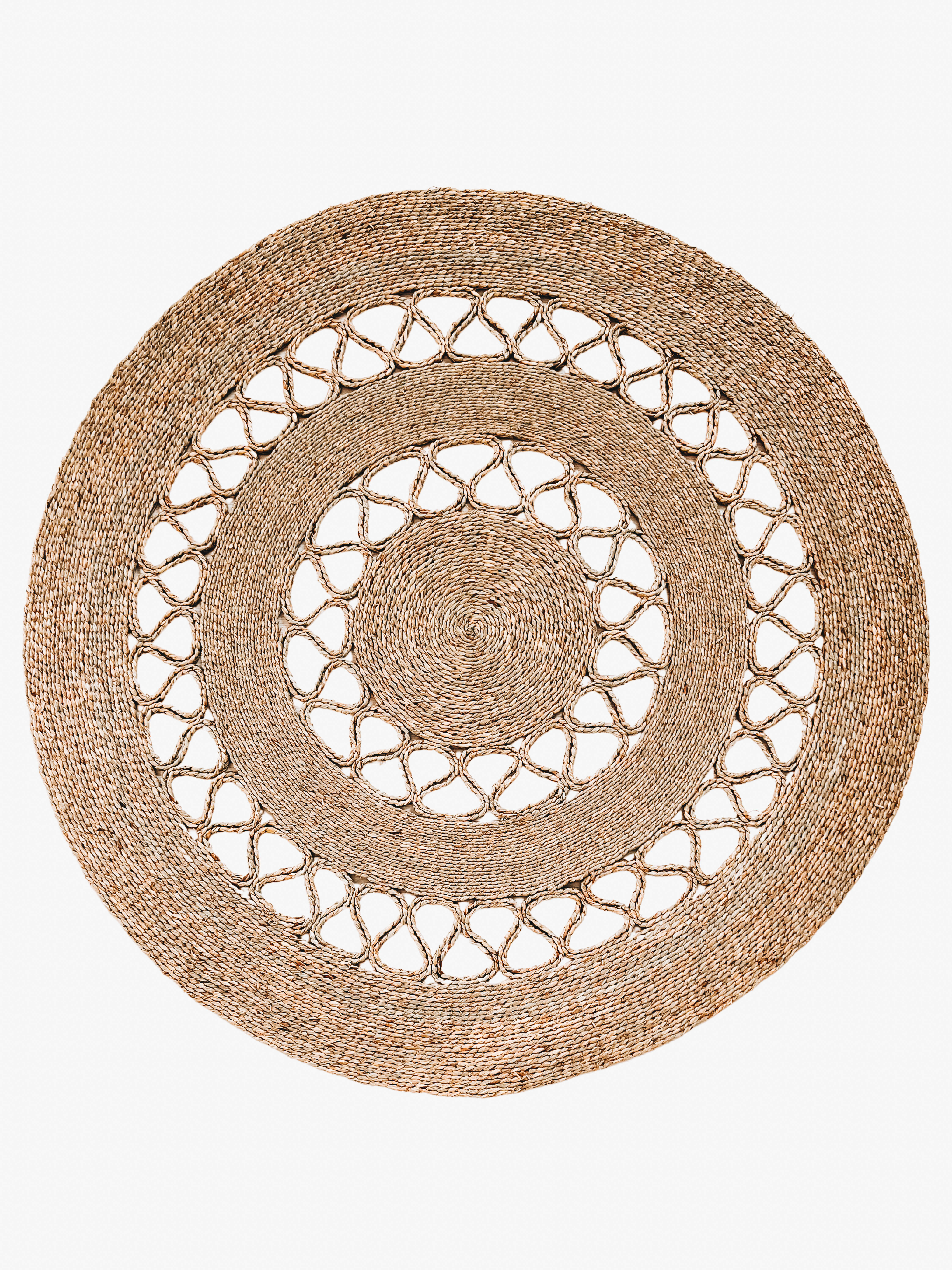 Round Classic Jute Rug