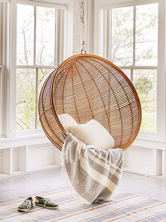 Cocoon Rattan Lounge Chair