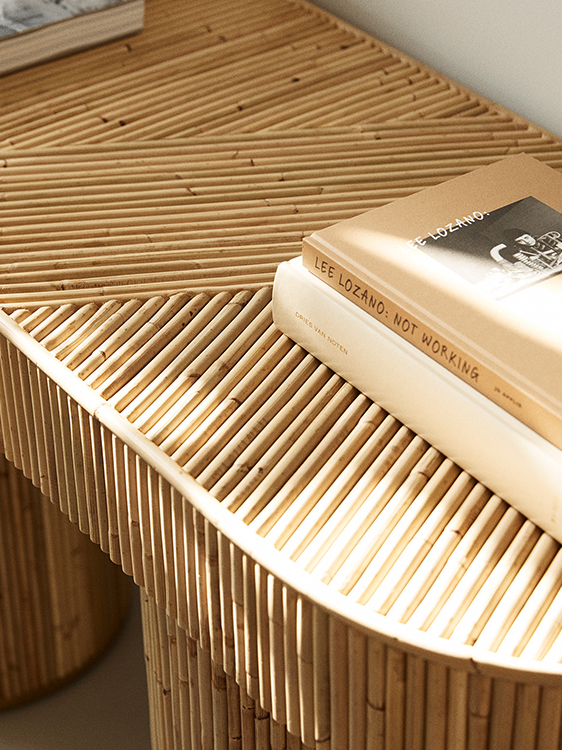 Frida Rattan Coffee Table