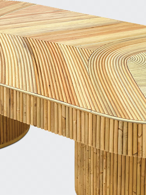 Frida Rattan Coffee Table