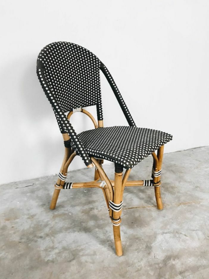 DarkGrey Synthetic Dining Chair