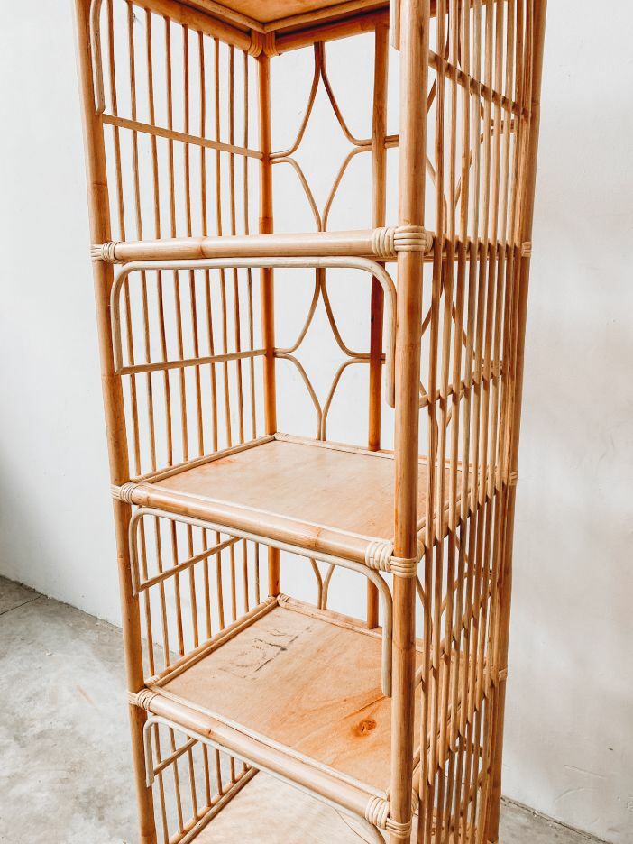 Talia Rattan Rack
