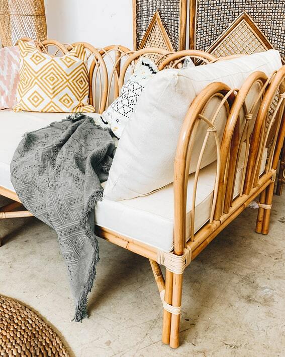 Petal Rattan Daybed / Sofabed