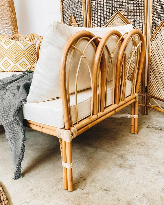 Petal Rattan Daybed / Sofabed